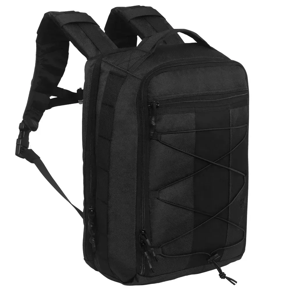 melhor Mochila EDC Wolf Attack Wolverine Full Black comprar mochila wolf attack- Ballistic Nylon