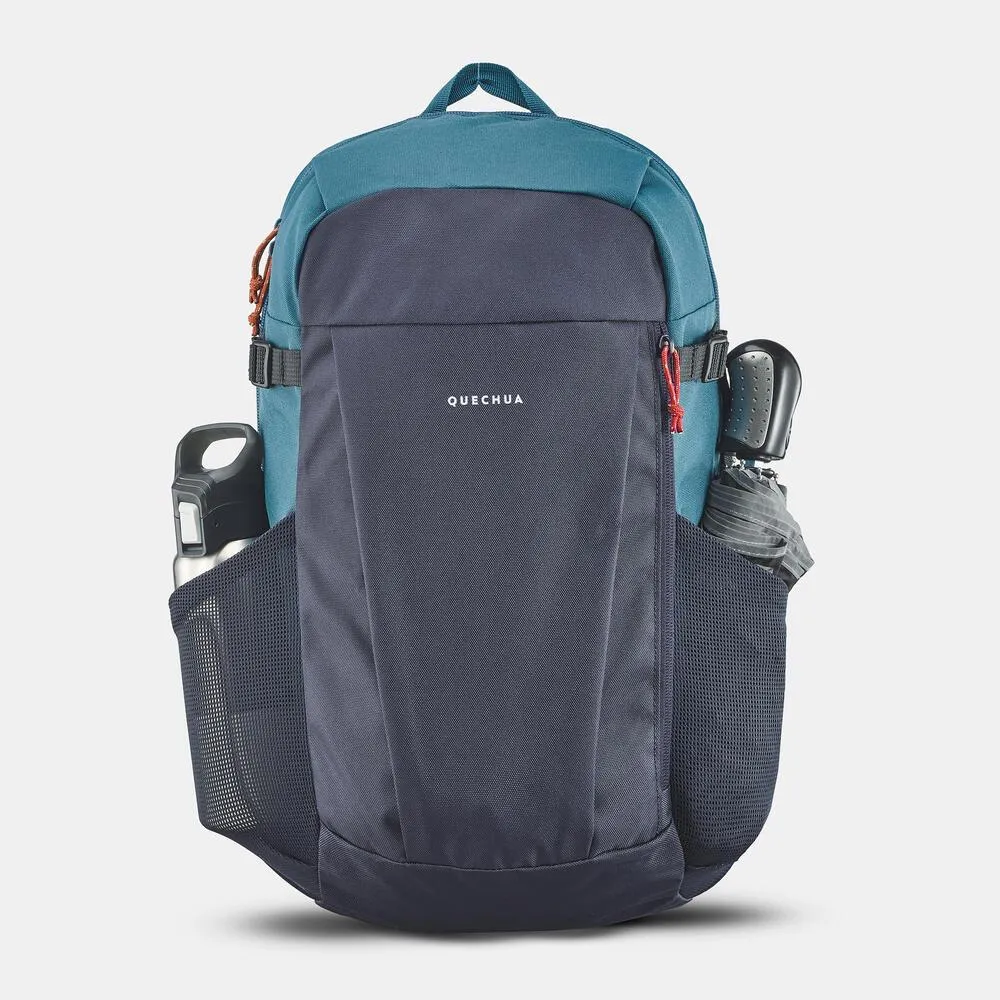 melhor mochila para trilha leve quechua nh100 20 litros cinza e verde